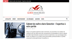 Desktop Screenshot of guide-immobilier.com